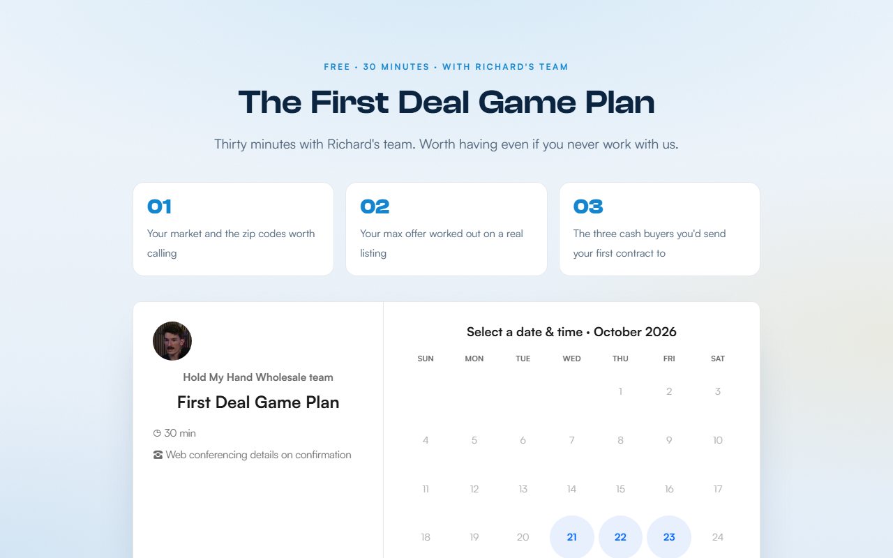 Named call page preview