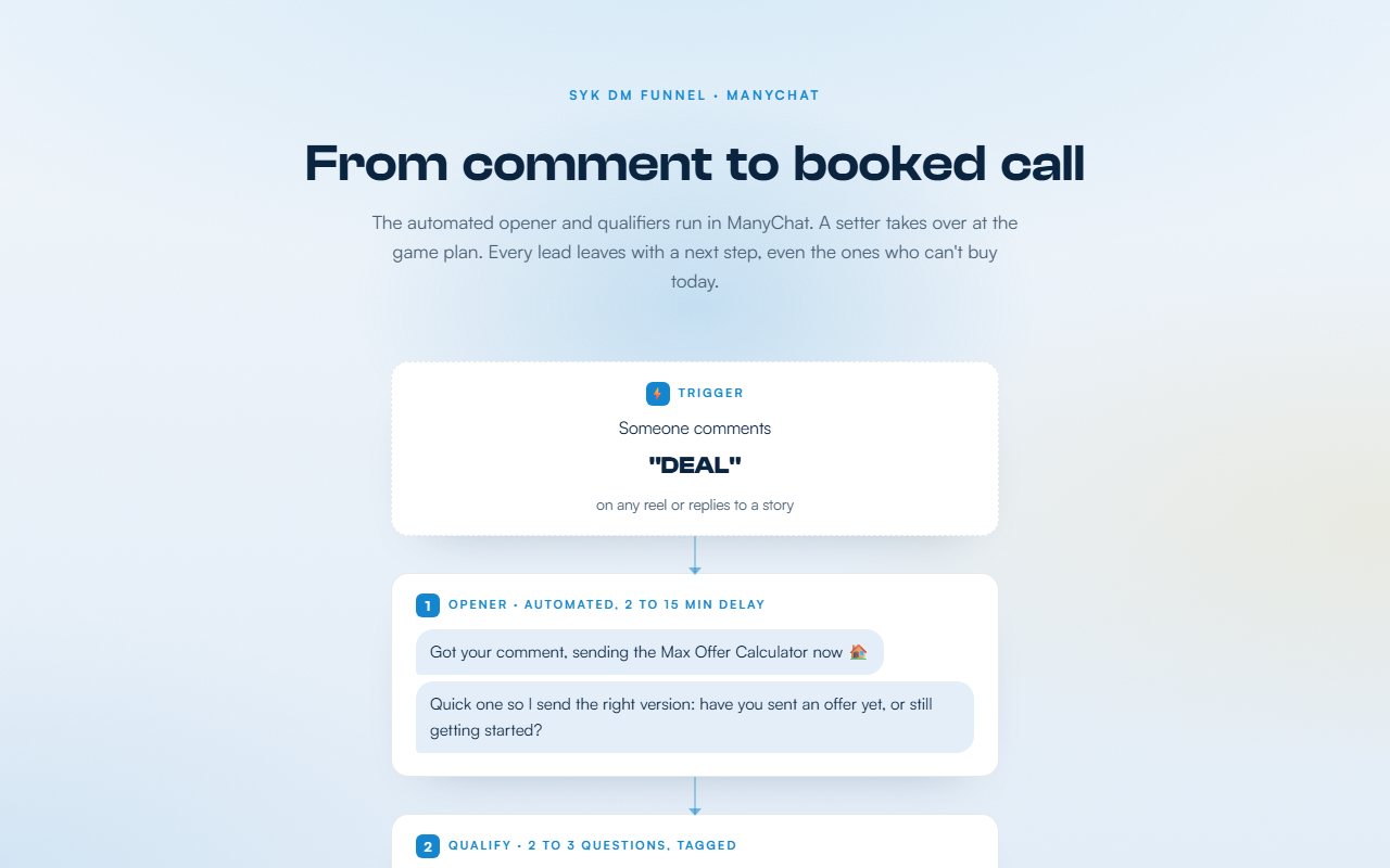 DM flow preview