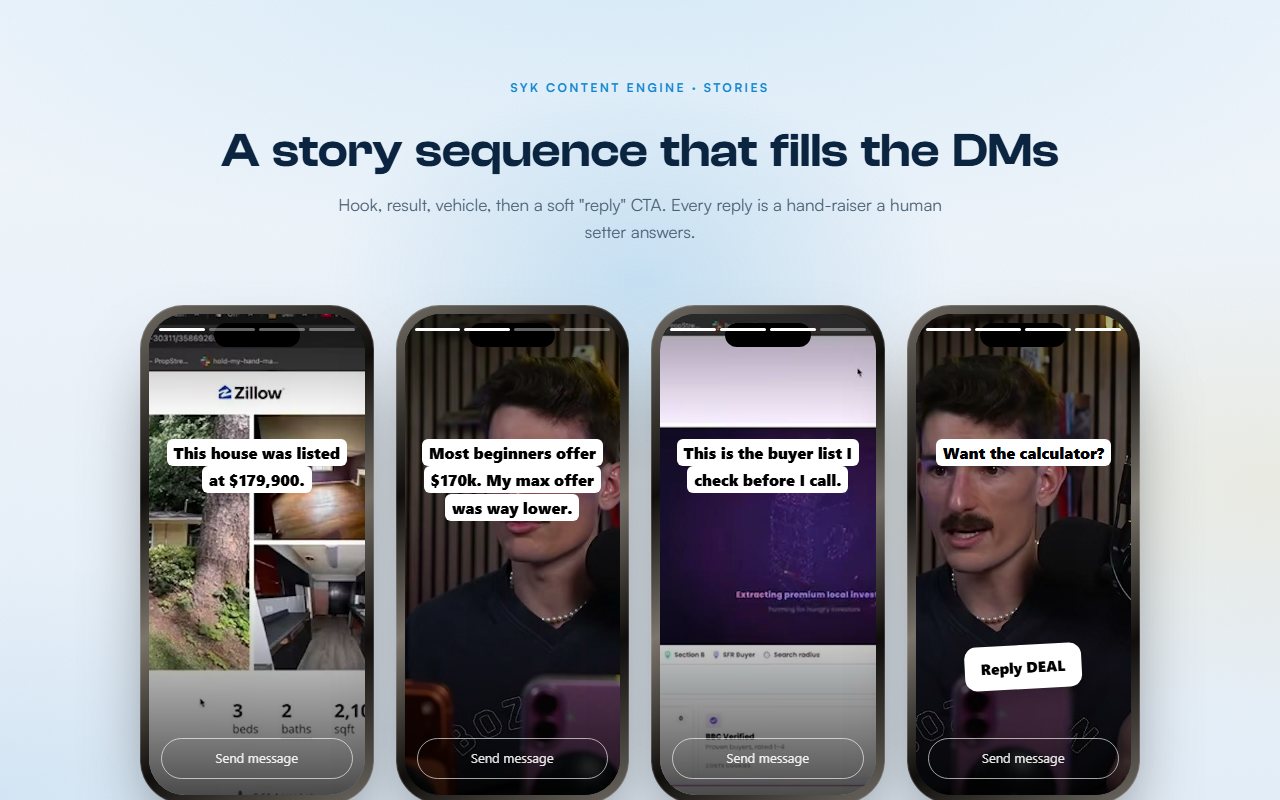 Story sequence preview